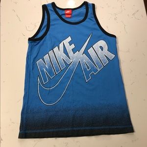 Nike Air Blue Tank top small